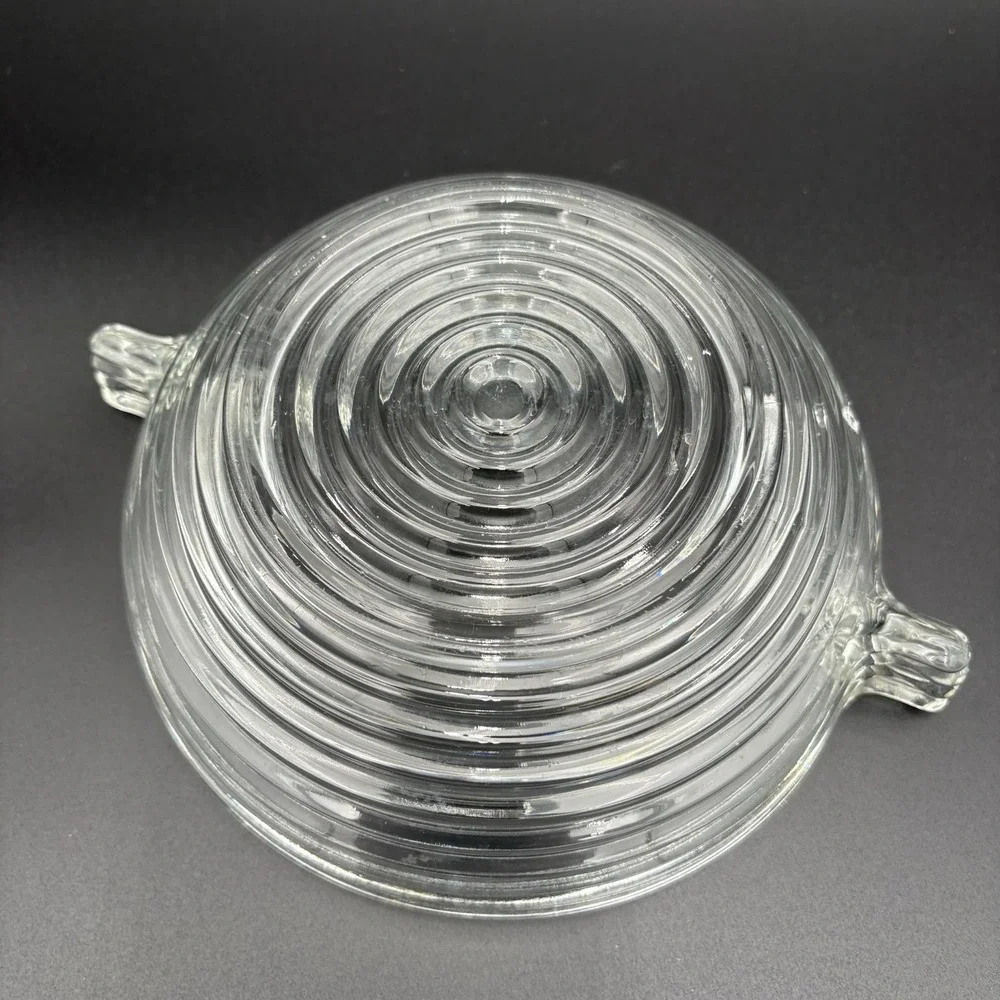 Vintage Anchor Hocking Ribbed Depression Glass 